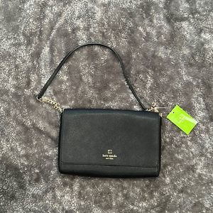 14. NWT Kate Spade Charlotte Street Angela Black Shoulder Bag Purse